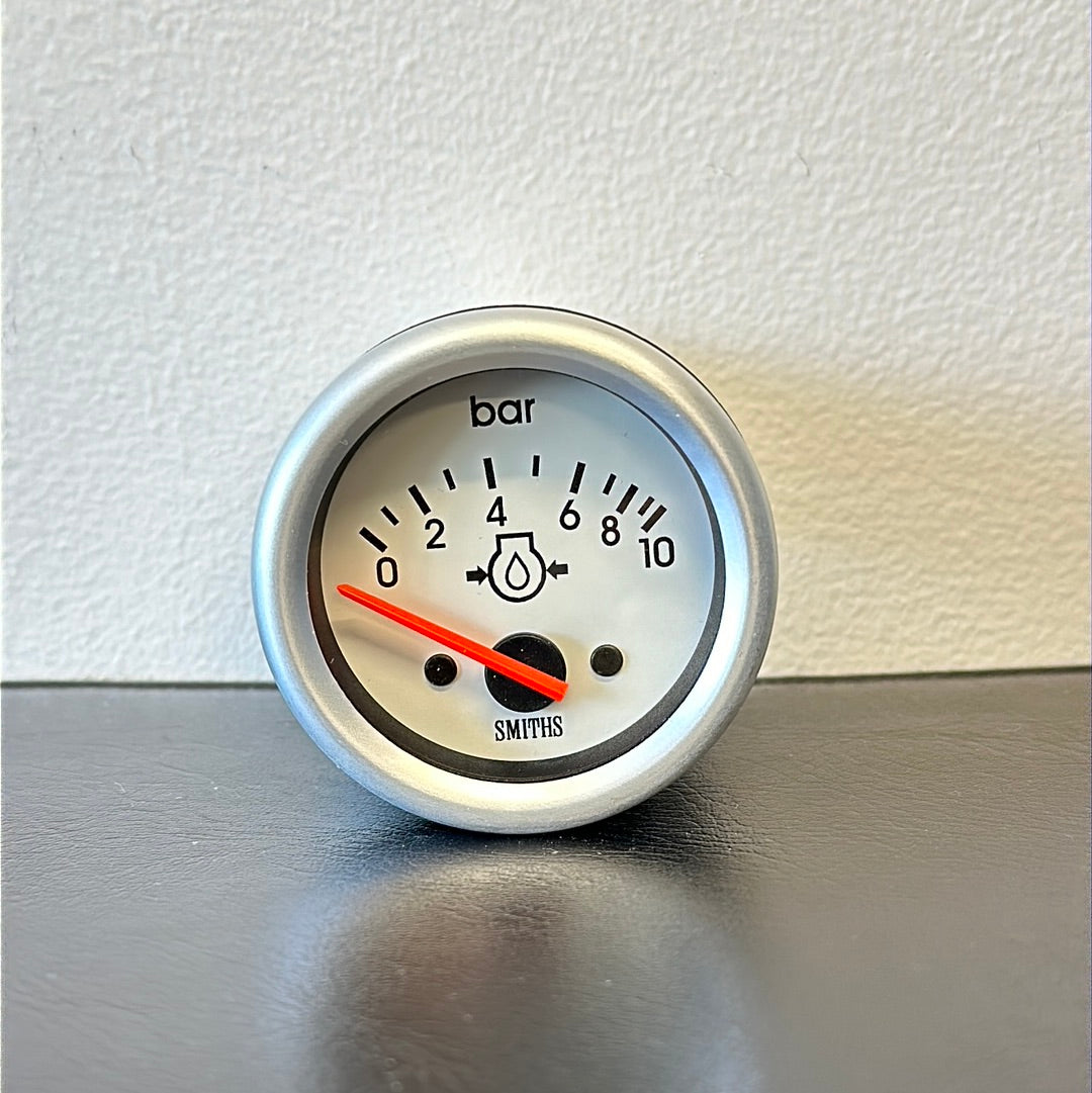 Oil Pressure Electric Gauge 010bar 10180 ohm [SMITHS] [TOP1155210