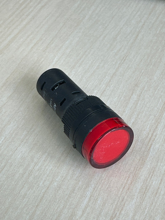 Warning Lamp Red 12V 16mm LED [ROBINSON(RI)] [RED16-2B12]