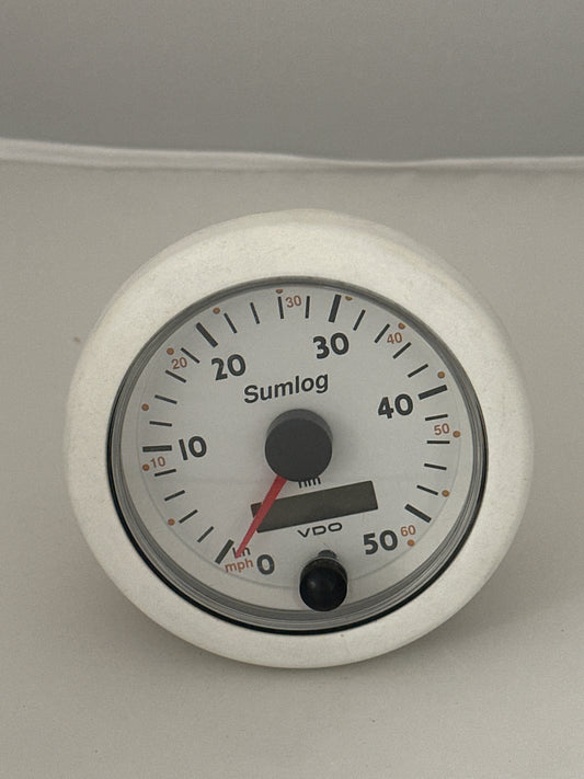 OceanLine Sumlog 50kn white 85mm [VDO] [ N01113014]