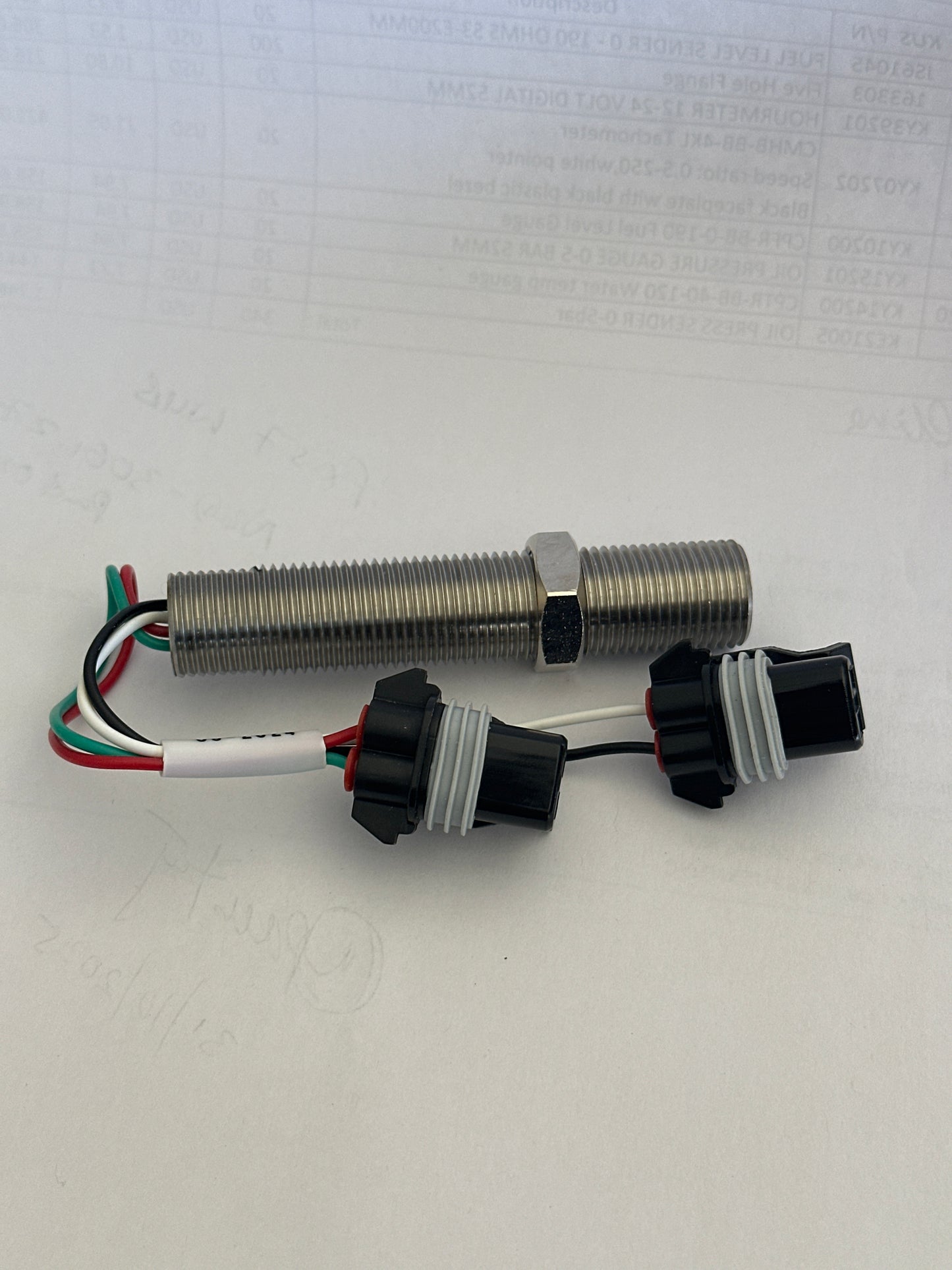 Generator Sensor 2-output 5/8 unf 4 wire 75mm [MSP6732]