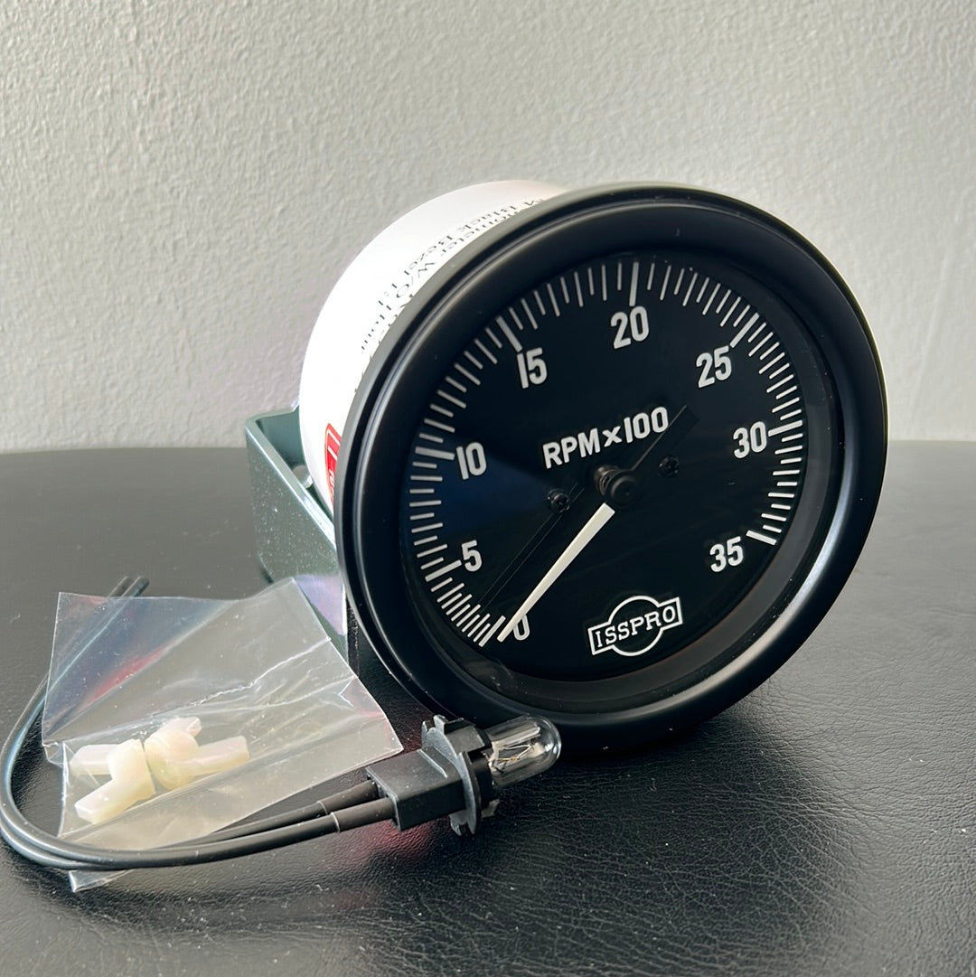 Tachometer Mechanical 0-3500 RPM Black  [ISSPRO] [R85991]