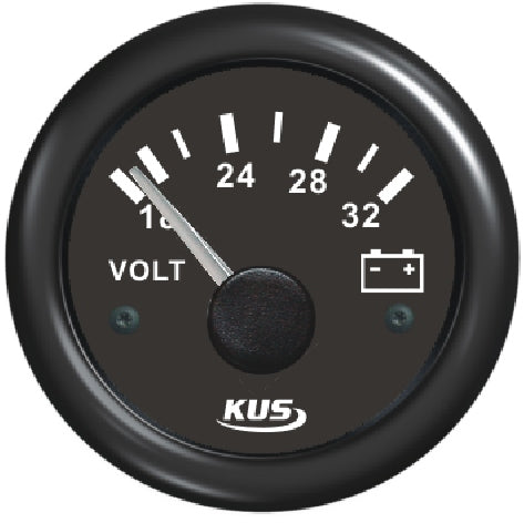 Voltmeter 24V 52M  [KUS KY MARINE] [CPVR-BB-18-32]