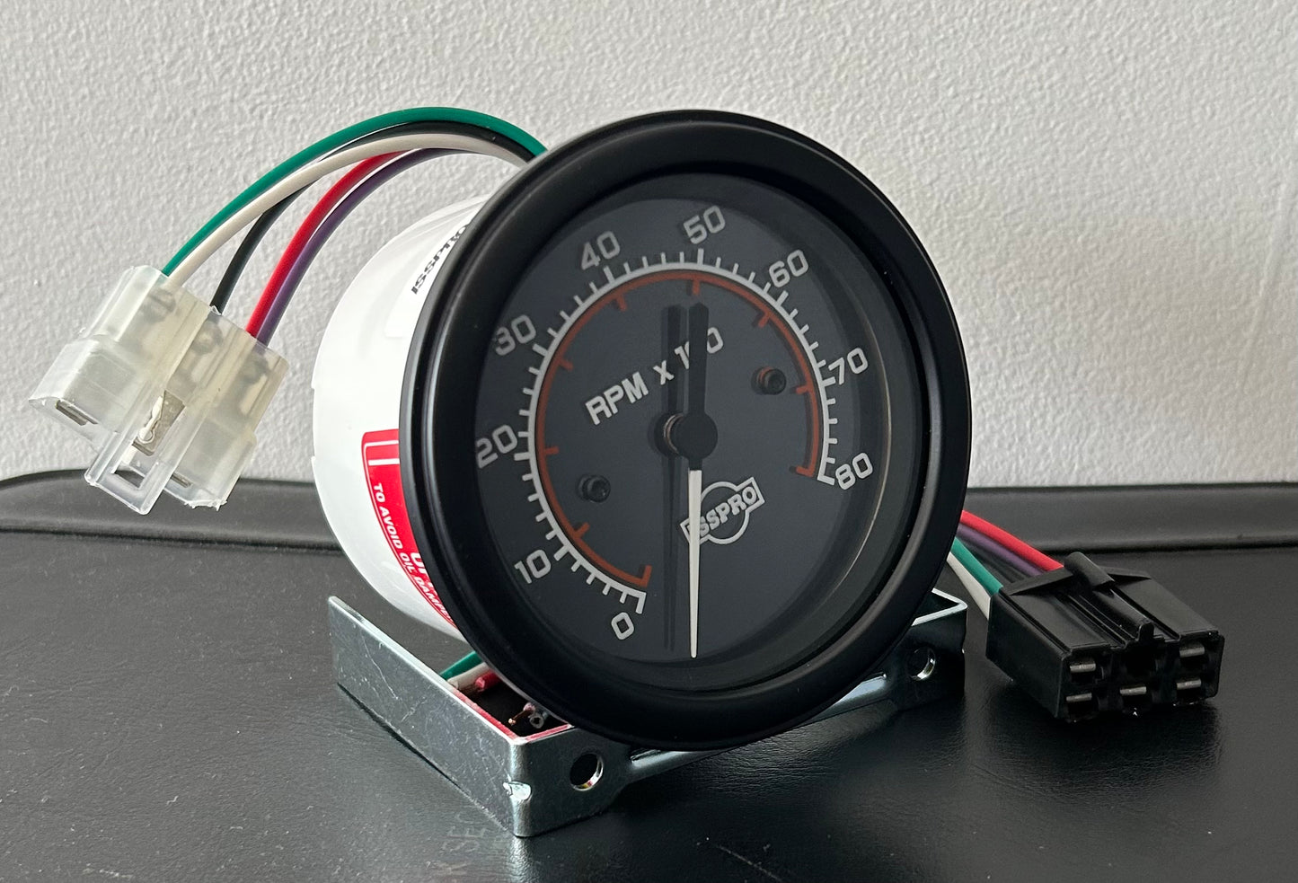 Tachometer 3 3/8 Prog 8K 12/24V  [ISSPRO] [R8588]