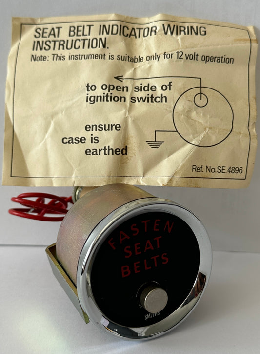 Smith Fasten Seat Belts Gauge [Z100]