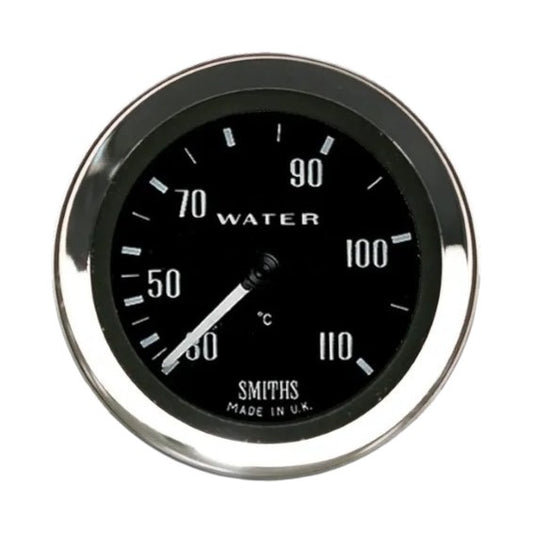 Classic Dual Gauge 0-100psi 30-110° BLK/HALF V Chrom[GD1310-00C078]