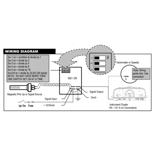 Signal Amplifier and Divider 12/24VDC [DB1-128 410 063]