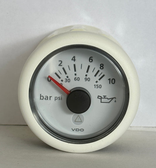 ViewLine white oil Pressure gauge 10B 24V 52M  [VDO] [A2C59514199]