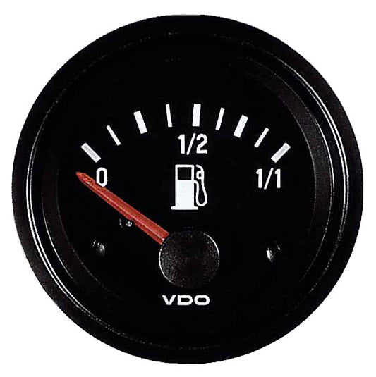 Fuel Gauge 12V 10-180 ohm 52mm C.Inter  [VDO COCKPIT INT.] [301030001]