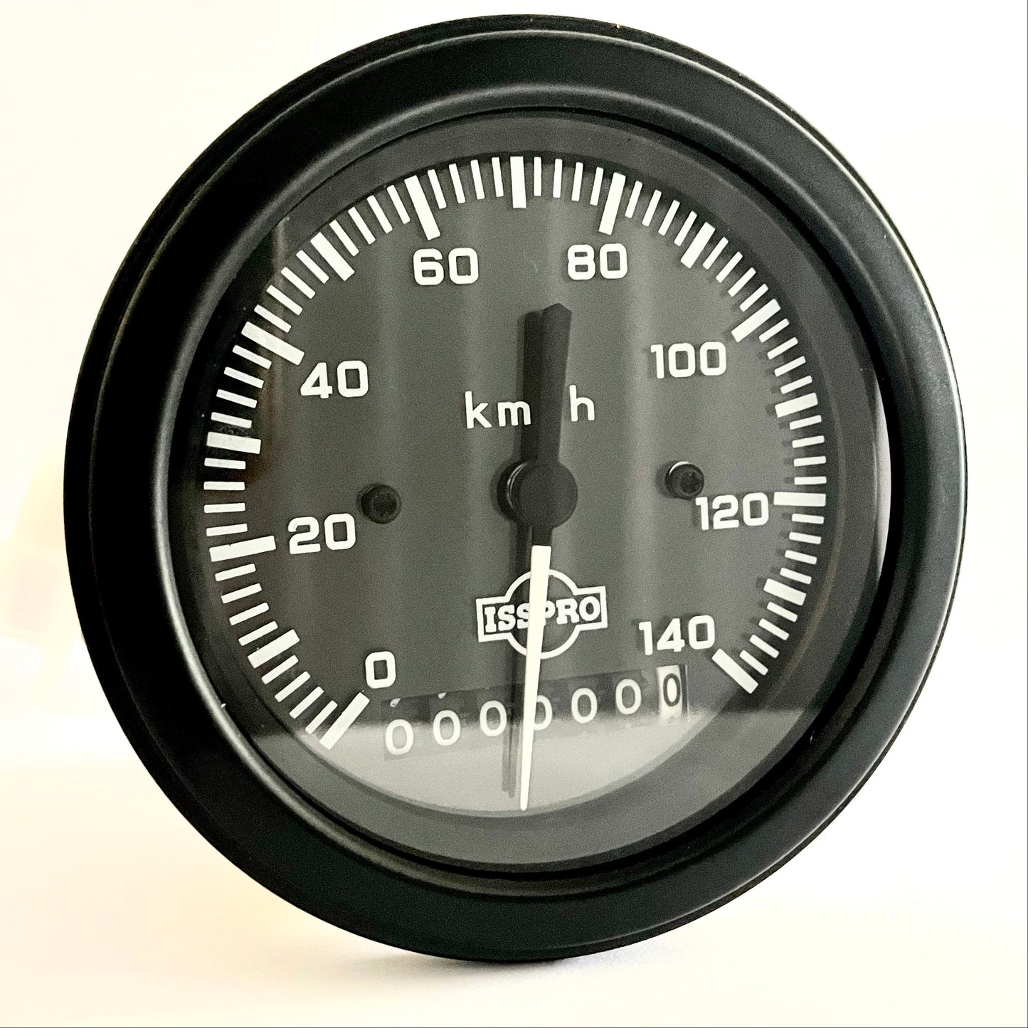 Speedometer 3.3/8 Prog Metric kph Black [ISSPRO] [R8401]