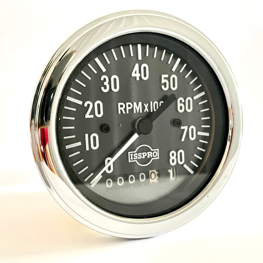 Tachometer Chrome Bezel 8K  [ISSPRO] [R85115C]