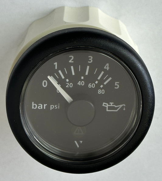 Black Oil Pressure 5 BAR 12/24V [VDO VIEWLINE] [A2C59514123]