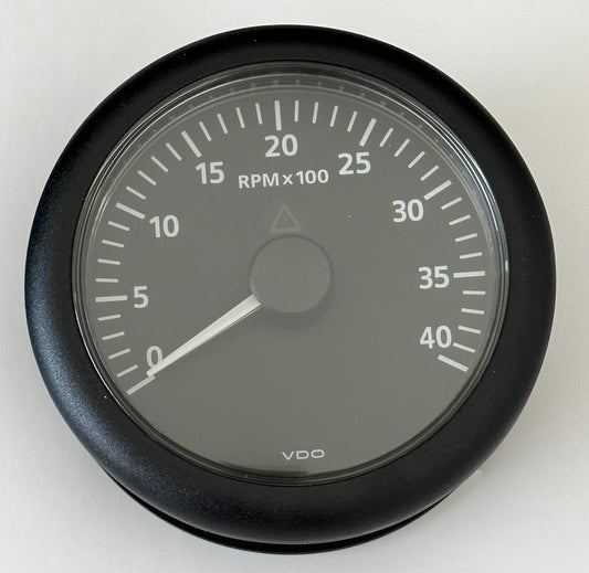 View Line Black Tachometer 85mm 4000RPM [VDO] [A2C59512431]