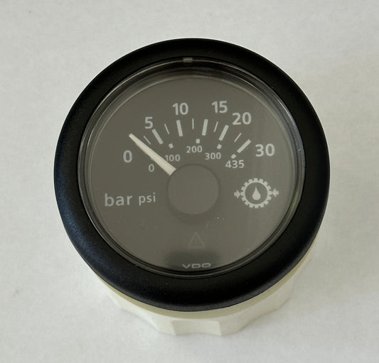 View Line Black Oil Pressure Gauge 12/24V 25Bar [VDO] [A2C59514136]