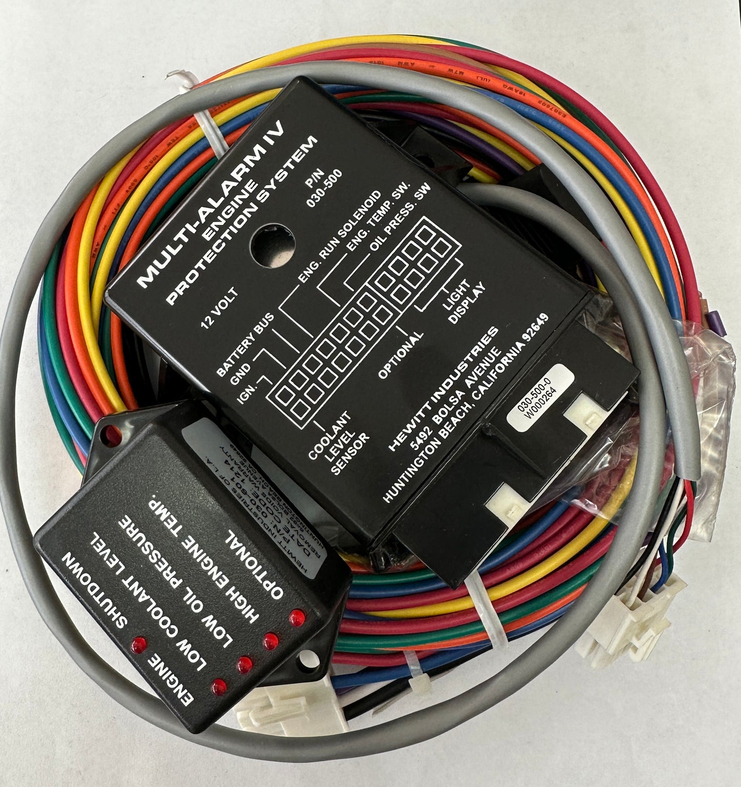 Multi Alarm IV 12V with 30s Delay Shut Down [HEWITT] [191-500]