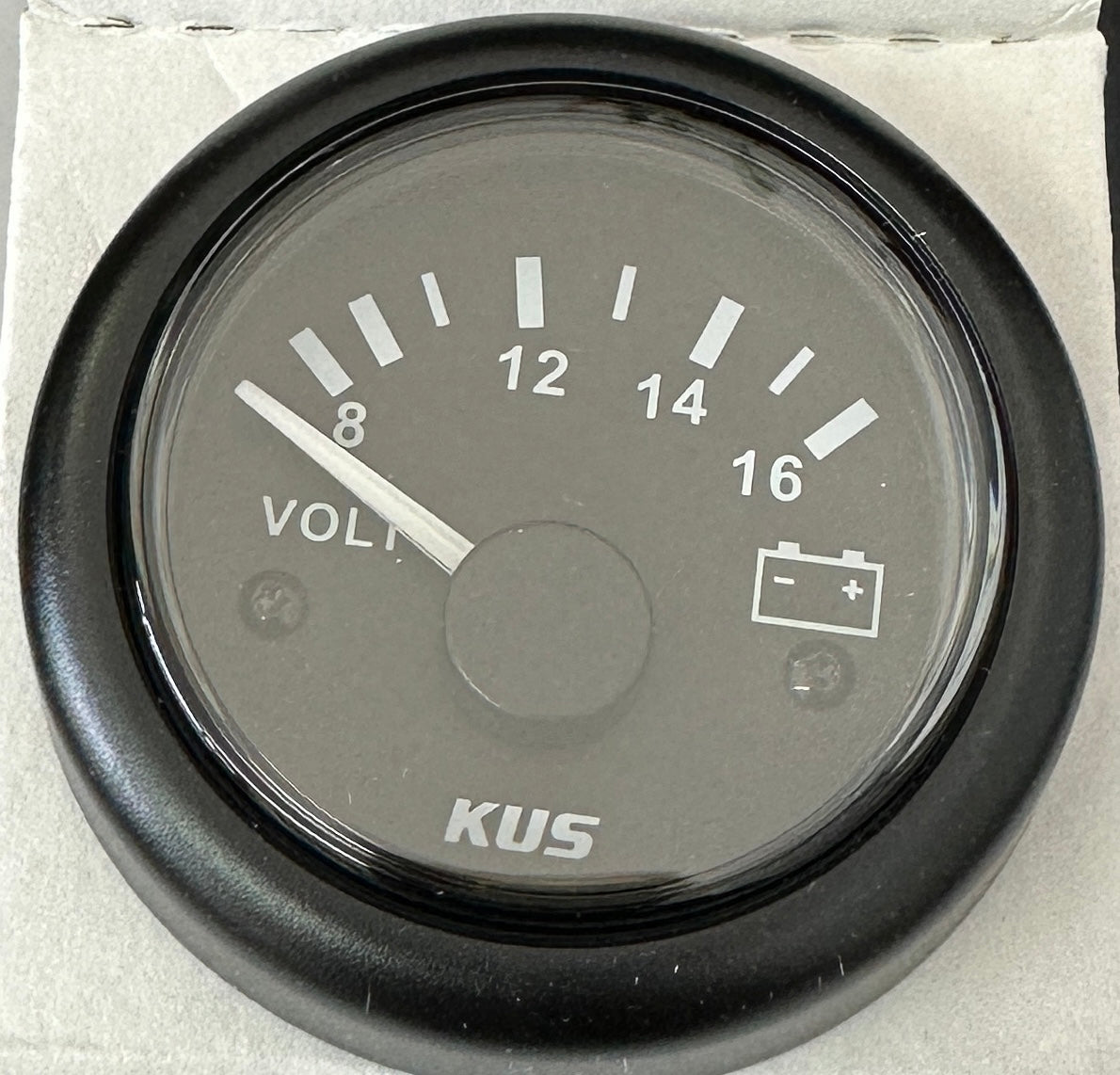Voltmeter 12V 52mm 8-16v Range[KUS KY MARINE] [CPVR-BB-8-16]